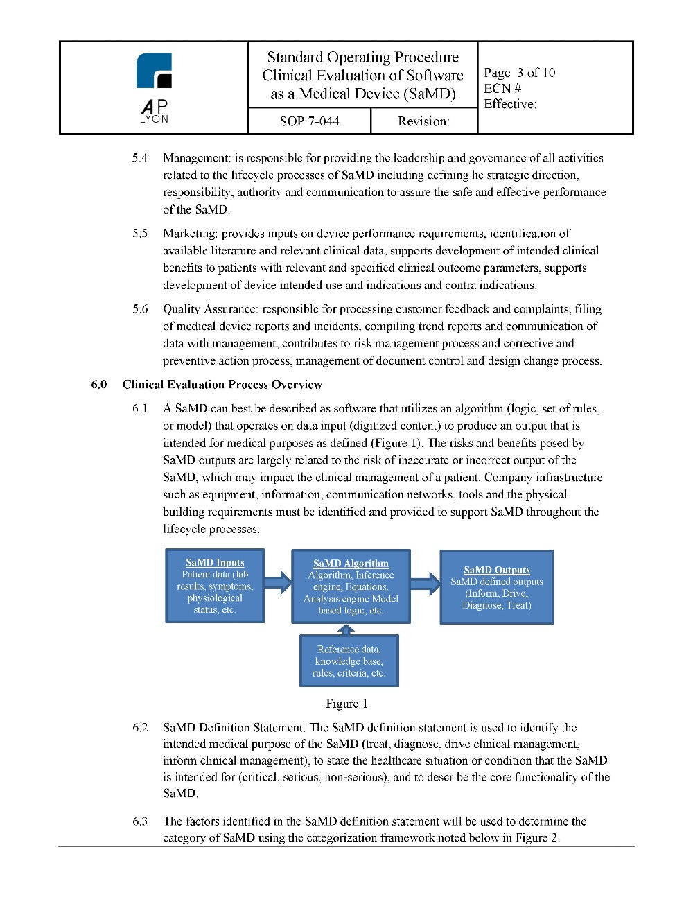 Clinical Evaluation of Software as a Medical Device - A. P. LYON