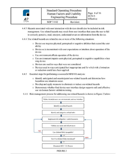 Human Factors and Usability Engineering Procedure - A. P. LYON